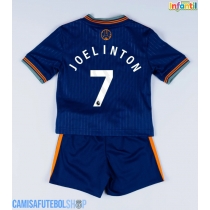 Camisa de time de futebol Newcastle United Joelinton #7 Replicas 3º Equipamento Infantil 2025-26 Manga Curta (+ Calças curtas)